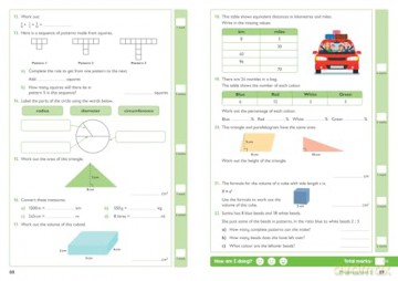 Year 6 Maths KS2 SATs Targeted Practice Workbook: Ideal for use at home and school - Collins KS2 [KSIĄŻKA]