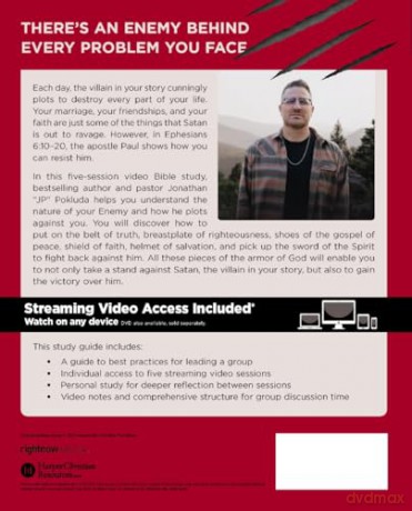 Your Story Has a Villain Bible Study Guide plus Streaming Video: Put on the Armor of God Each Day - Jonathan Pokluda [KSIĄŻKA]