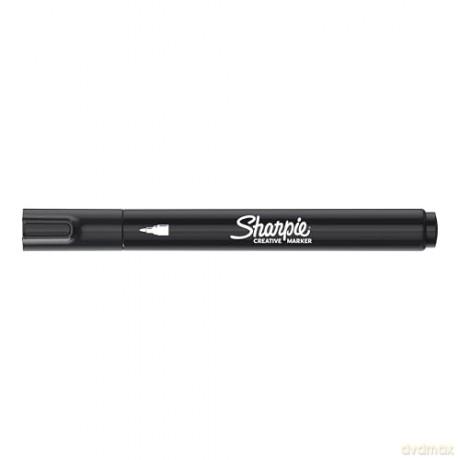 (bundle product) Sharpie - Creative Marker Acrylic Paint Pens - Bullet Tip Water-Based Paint Markers - Black - 6 Count (SKU: 2218123)