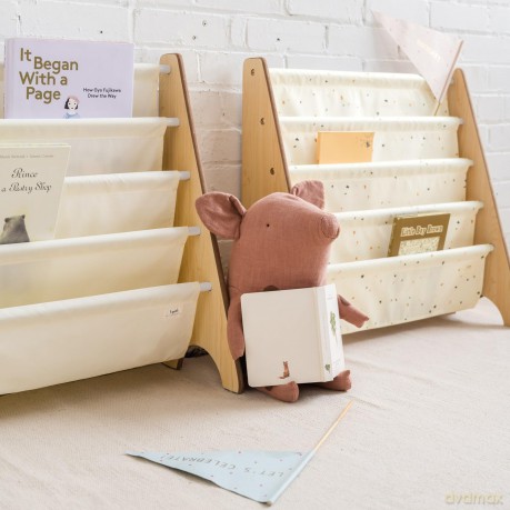 3 Sprouts - Book Rack Cream