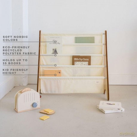 3 Sprouts - Book Rack Cream