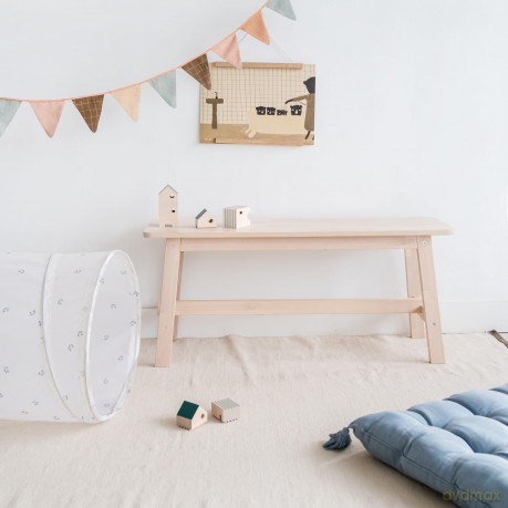 3 Sprouts - Play Tunnel, Blueberry/Ivory - (ITLBIV)