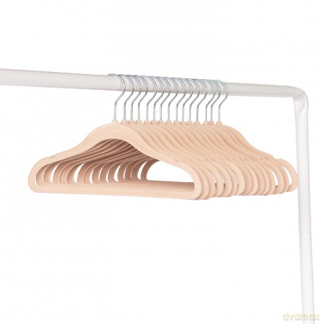 3 Sprouts - Velvet Hanger - Hazelnut - 20.5 x 29 cm