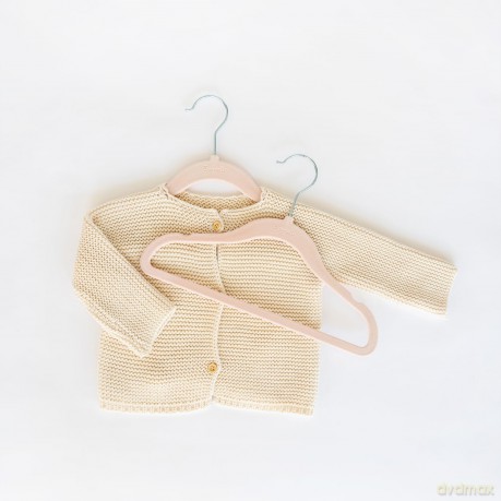 3 Sprouts - Velvet Hanger - Hazelnut - 20.5 x 29 cm