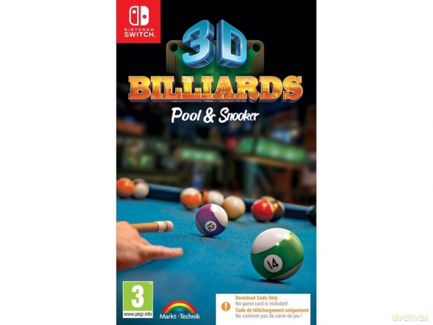3D Billiards: Pool and Snooker (Code in Box) [GRA SWITCH]