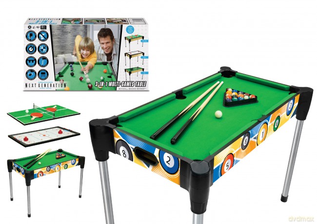 3-in-1Â Games Table - 92 cm (MA8180)