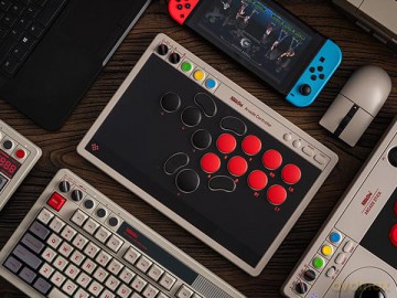 8Bitdo - Arcade Controller - Grey