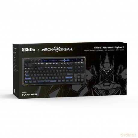 8Bitdo - Mechanical Keyboard Mecha Break Ed. - Black - 87 Keys
