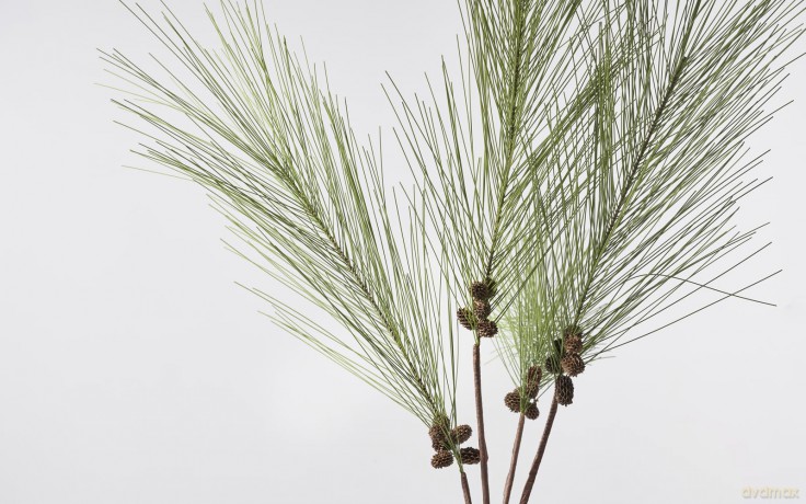 8BUNDLE) Vila Collection - Artificial Branch âSpruce 94 x 18 cm - Green (341413)