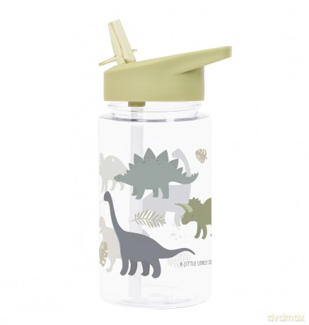 A little lovely company - Drink Bottle - Dinosaurs - 7.3 x 16.5 x 7.3 cm