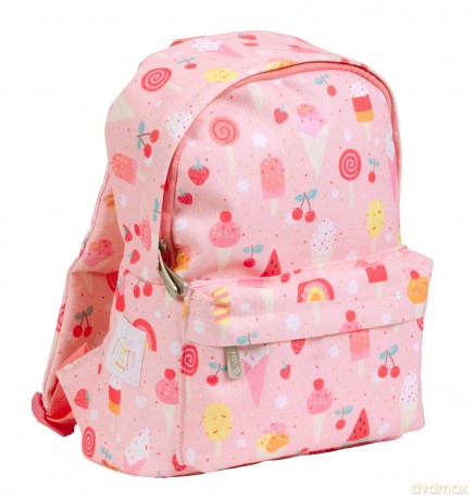 A little lovely company - Little Backpack - Icecream - 22 x 30 x 10 cm