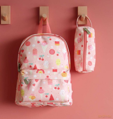 A little lovely company - Little Backpack - Icecream - 22 x 30 x 10 cm