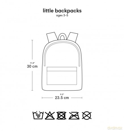 A little lovely company - Little Backpack - Vehicles - 22 x 30 x 10 cm