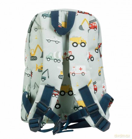 A little lovely company - Little Backpack - Vehicles - 22 x 30 x 10 cm