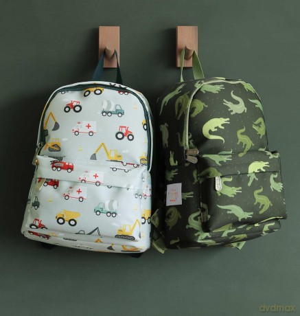 A little lovely company - Little Backpack - Vehicles - 22 x 30 x 10 cm