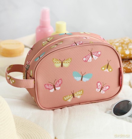 A little lovely company - Toilet bag - ButterďŹies - 20.5 x 14 x 9.5 cm