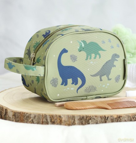 A little lovely company - Toilet Bag - Dinosaurs - 20.5 x 14 x 9.5 cm