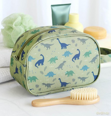 A little lovely company - Toilet Bag - Dinosaurs - 20.5 x 14 x 9.5 cm