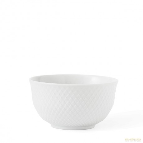 âLyngby Porcelan - Rhombe White Bowl 13 cm