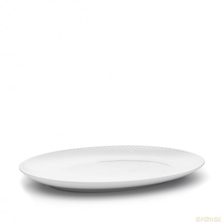 âLyngby Porcelan - Rhombe White Serving Tray 35x26.5cmâ