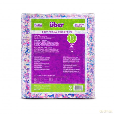 Papierowa ściółka Uber - Soft Paper Bedding 56l Confetti - (45063)