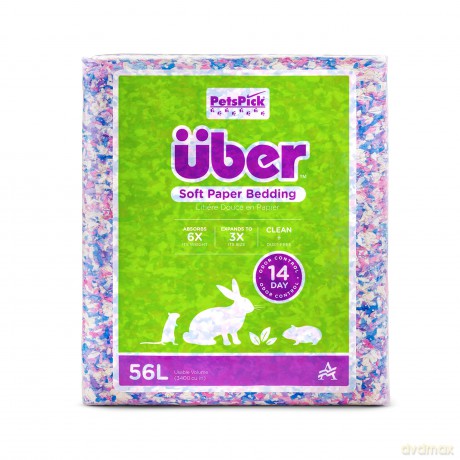 Papierowa ściółka Uber - Soft Paper Bedding 56l Confetti - (45063)