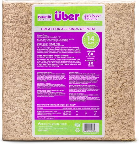 Papierowa ściółka Uber - Soft Paper Bedding 56l Nature - (45031)
