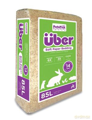 Uber - Soft Paper Bedding 85l Nature - (45032)