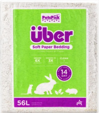 Uber - Soft Paper Bedding 85l Nature - (45032)