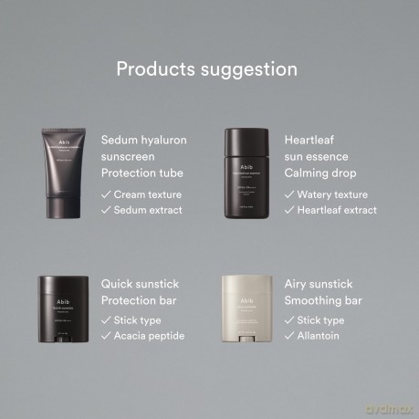 Abib - Sedum Hyaluron Sunscreen Protection Tube - SPF50+ PA++++ - 50 ml