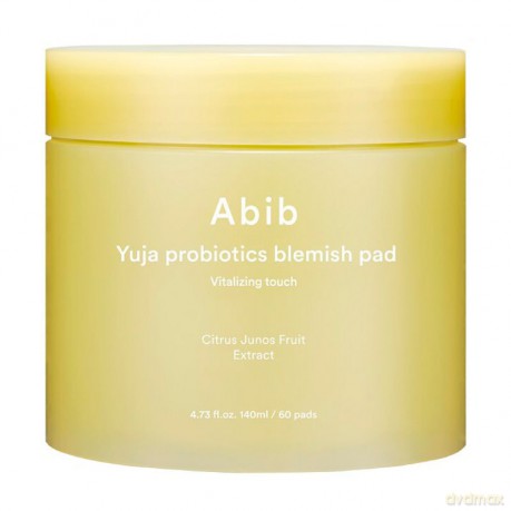 Abib - Yuja Probiotics Blemish Pad - Vitalizing Touch - 60 pads