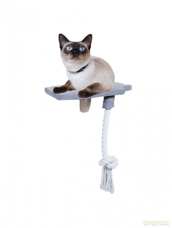 AFP - Skywalk Step In Platform - Wall-mounted cat furniture with rope