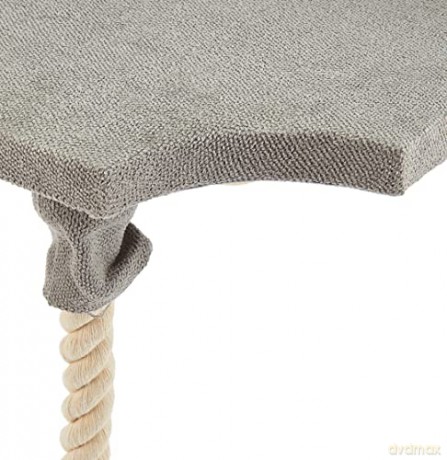 AFP - Skywalk Step In Platform - Wall-mounted cat furniture with rope