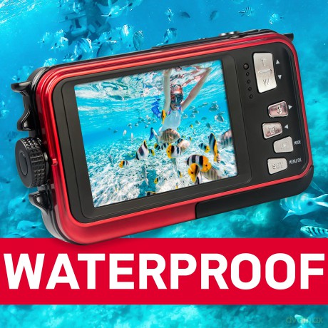 AGFA - Digital Camera WP8000 - Red