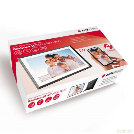 AGFA - Digital Photo Frame - WiFi Frameo