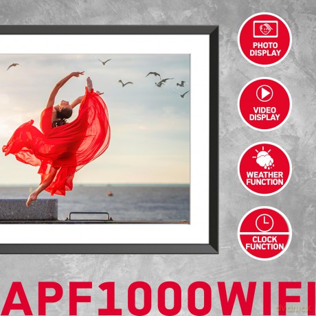 AGFA - Digital Photo Frame - WiFi Frameo