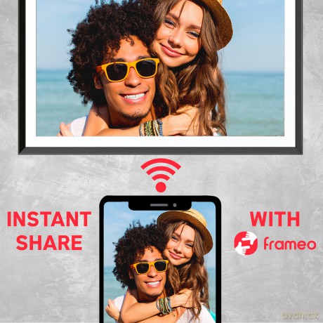 AGFA - Digital Photo Frame - WiFi Frameo