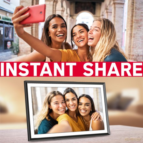 AGFA - Digital Photo Frame - WiFi Frameo