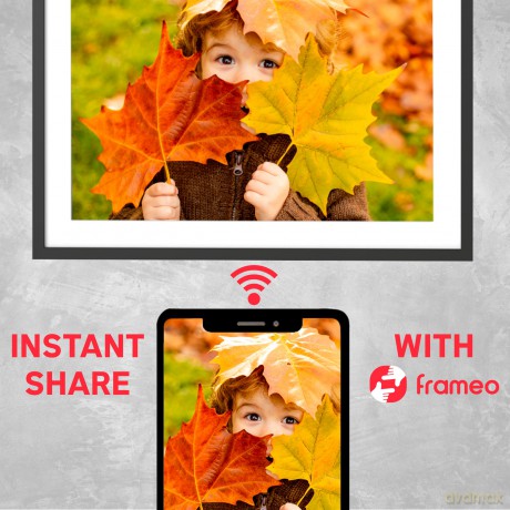 AGFA - Digital Photo Frame - WiFi Frameo