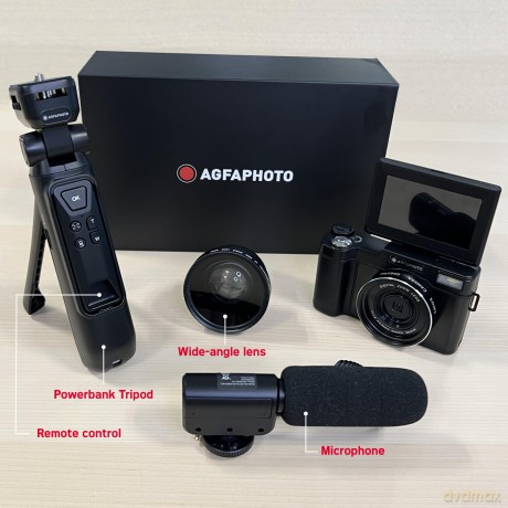 AGFAPHOTO - Vlogging Camera Realishot 16x Digital Zoom