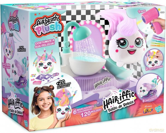 Airbrush Plush - Hair-iffic Hair Style Salon (12044)