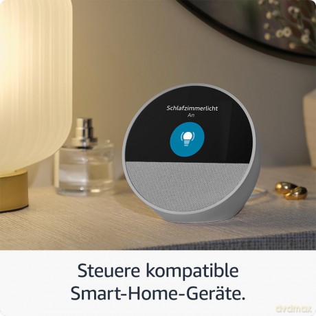 Amazon - Echo Spot (2024) Smart Clock with powerfull sound and Alexa