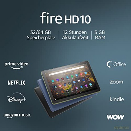Amazon - Fire HD 10 Tablet 32GB 2021 11th gen.