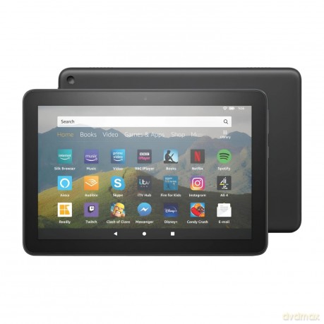 Amazon - Fire HD 8 Tablet 2022 8 HD display 64 GB - Black