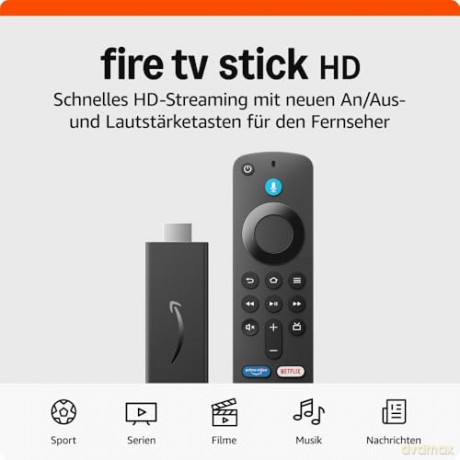 Amazon - Fire TV Stick HD 3. Gen