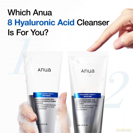 Anua - 8 Hyaluronic Acid Moisturizing Gentle Gel Cleanser - 150 ml