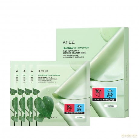 Anua - Heartleaf 70 Soothing Collagen Mask