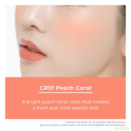 A'Pieu - Juicy Pang Jelly Blusher - Peach - 4.8 g