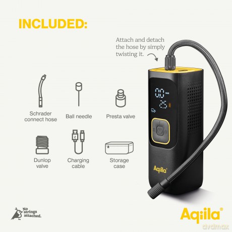 Aqiila - Airbird C7 - Air pump, Portable compressor