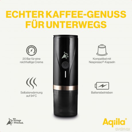 Aqiila - Coffeebird - Portable espresso machine [SPORT]